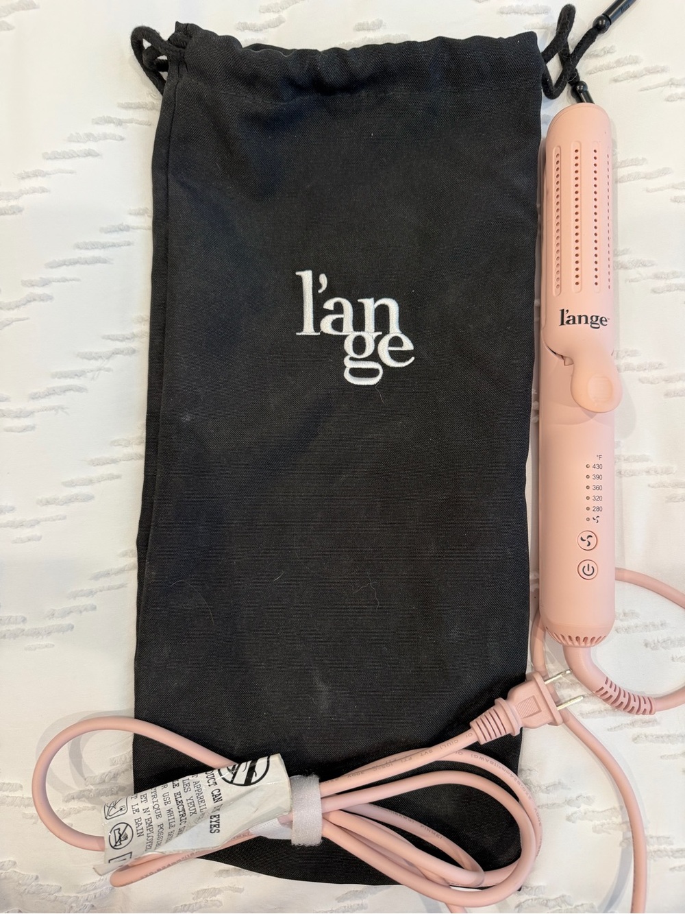 L’ange Hair Duo curling/flatiron with airflow